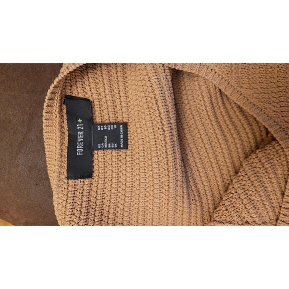 Forever 21 Brown Knit Tank 0X - Picture 3 of 4